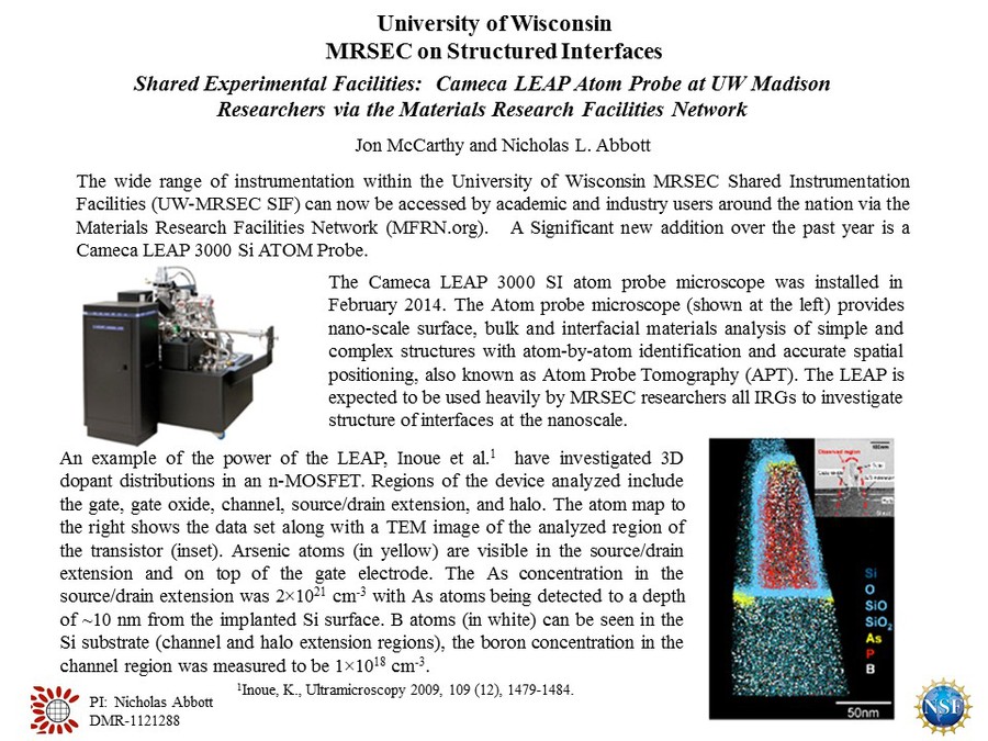 Facilities McCarthy LEAP Atom Probe