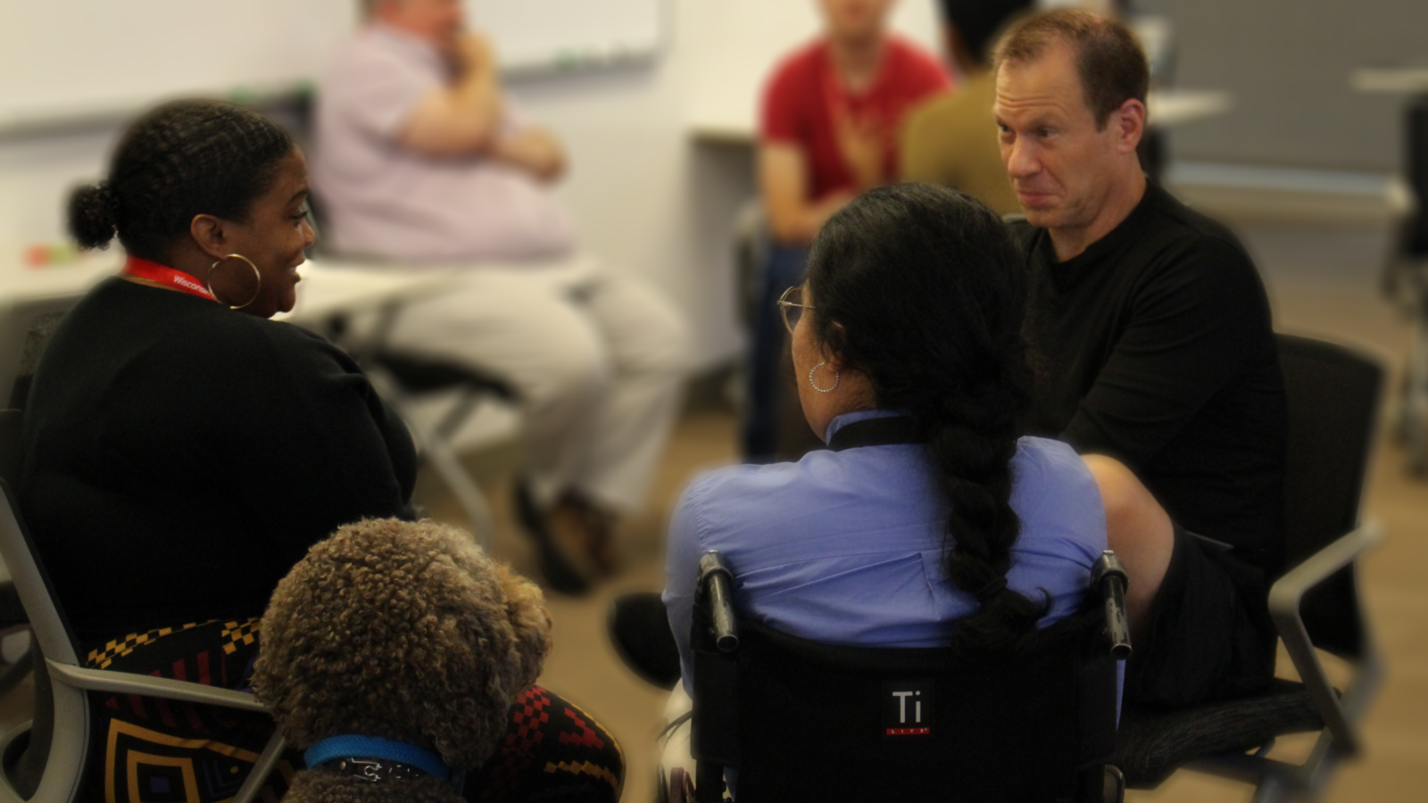 BREW participants sharpen their storytelling skills for sharing their research with others.